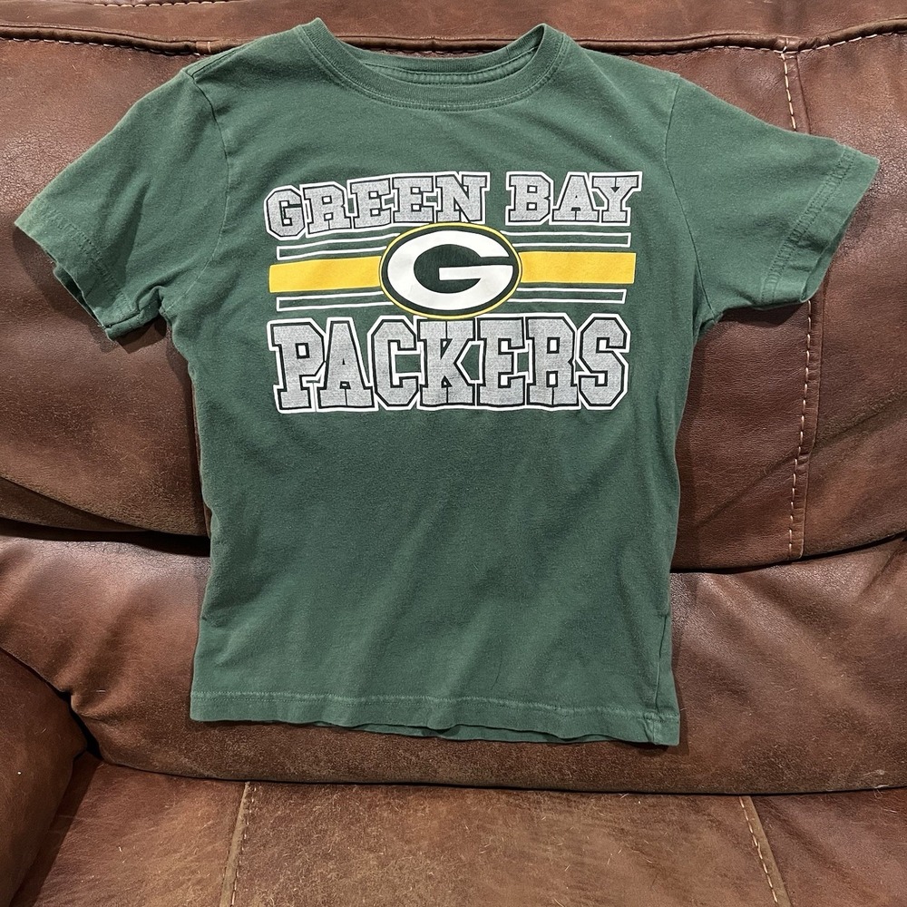 green bay packers t shirt green size S